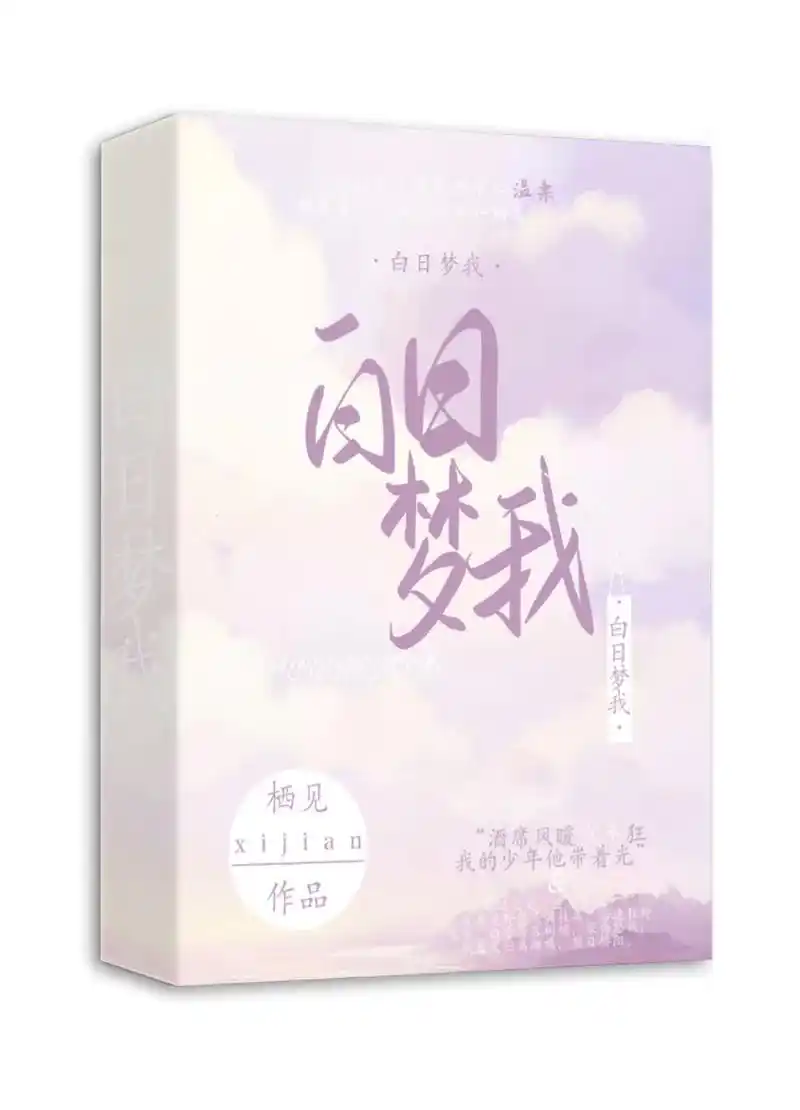白日梦我小说封面练习
