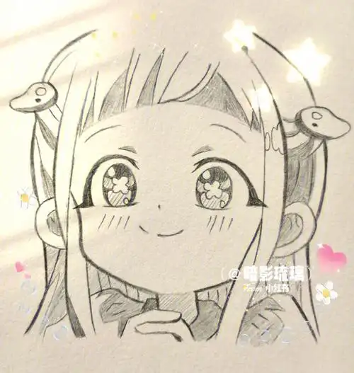 八寻宁宁手绘临摹带过程