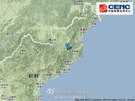 朝鲜核实验基地距中国有多远?