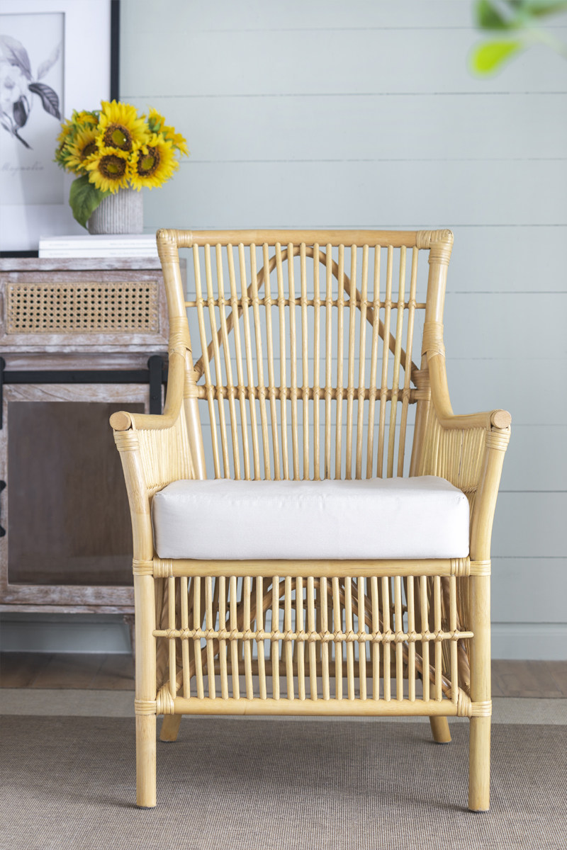 ins风户外沙发椅印尼藤椅真藤艺天然藤阳台家具别墅室内客厅沙发