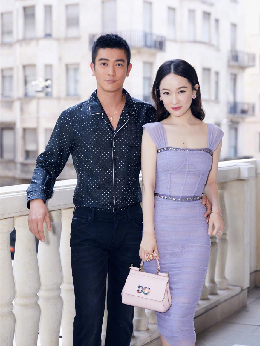 杜江霍思燕合体亮相米兰, 波点衫遇上包臀裙, 这次不穿情侣装了?