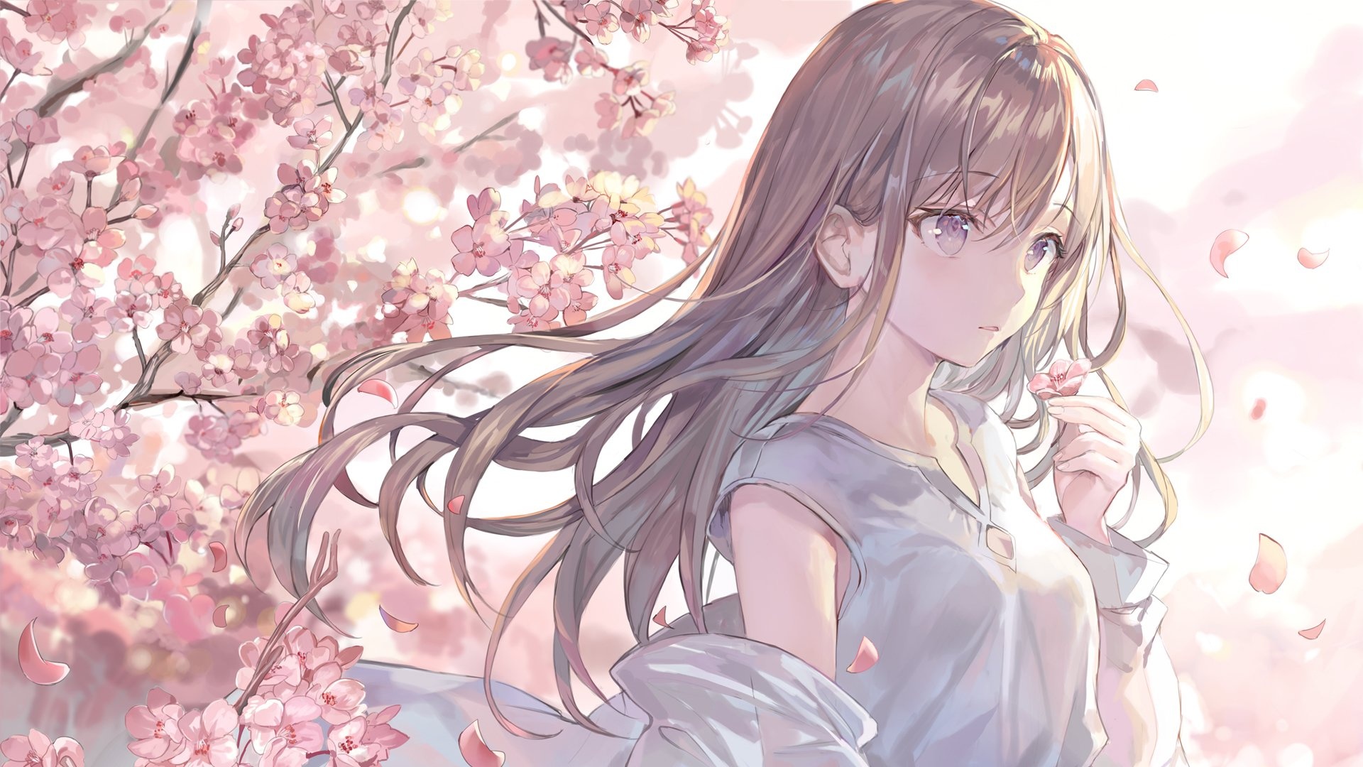 樱花 动漫卡通壁纸壁纸是一款电脑壁纸,属于