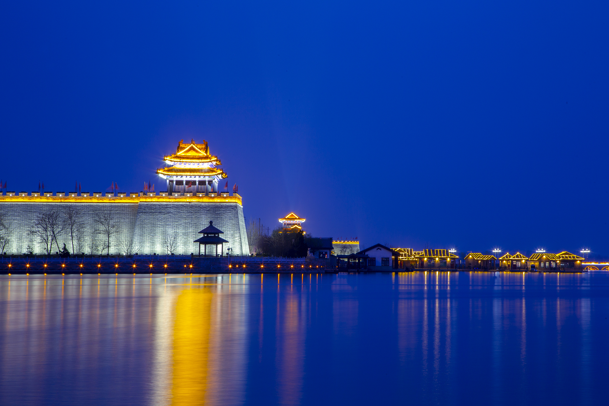 早秋漫游指南#  聊城的citywalk:古城新韵  一,线路规划  白天