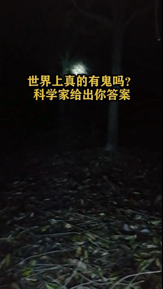 世界上真的有鬼吗,科学家给出你答案-科技视频-搜狐视频