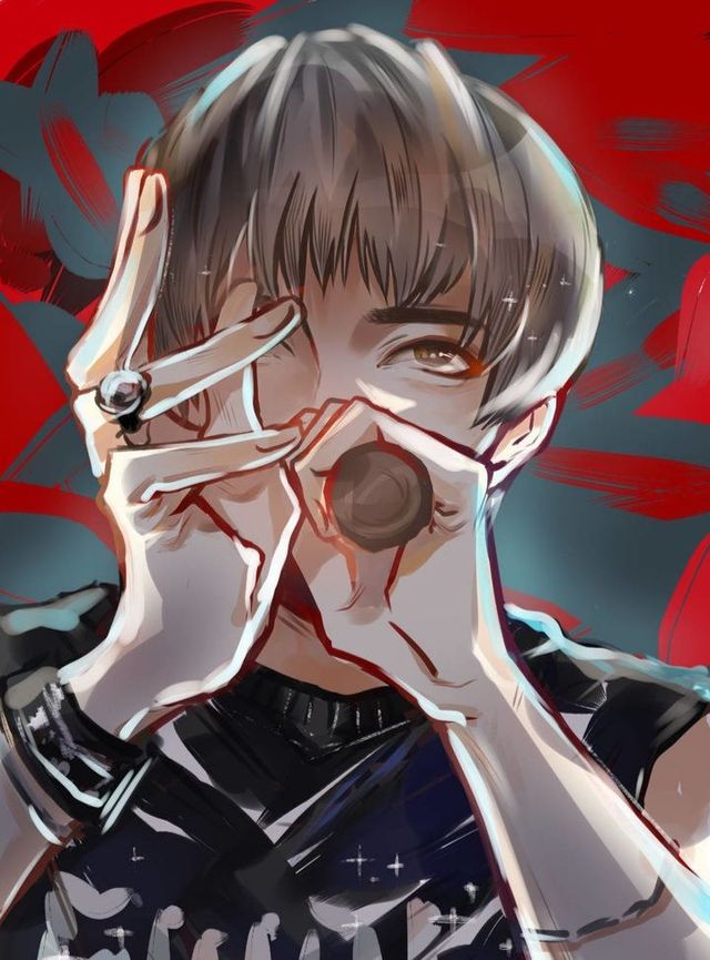 华晨宇漫画图片