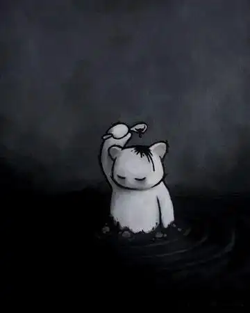 黑暗压抑的心情郁闷的图片暗黑心理图片8