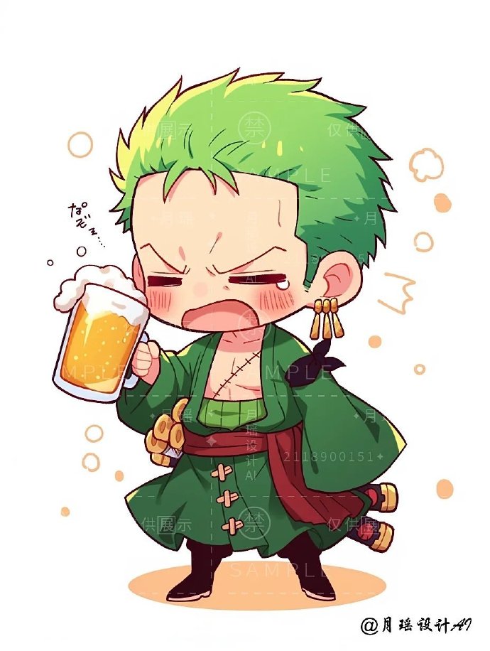 海贼王#q版小索隆.