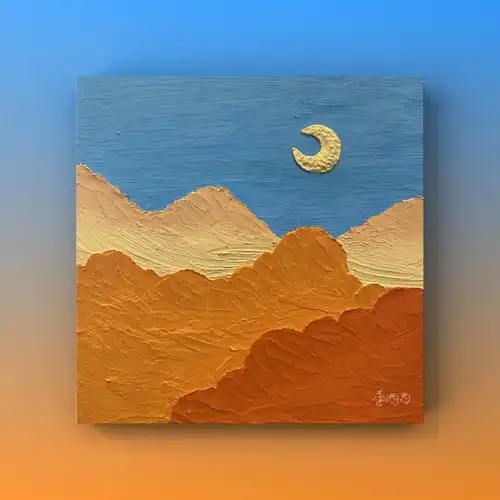 油画棒入门打卡no8云彩附步骤