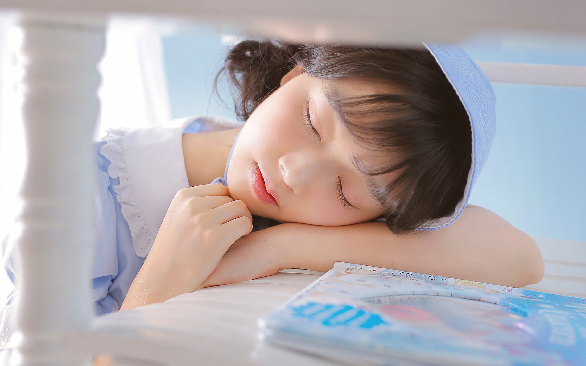 日系少女可爱唯美梦幻写真图片壁纸