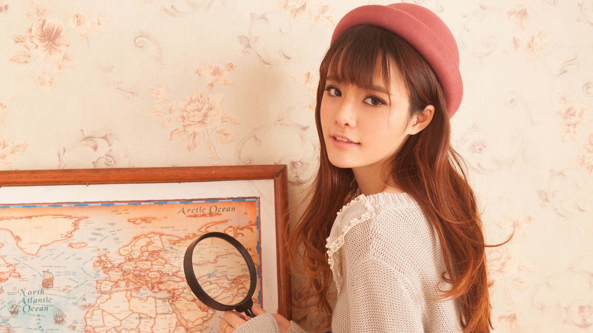 宅男女神快到碗里来1920*1080高清壁纸