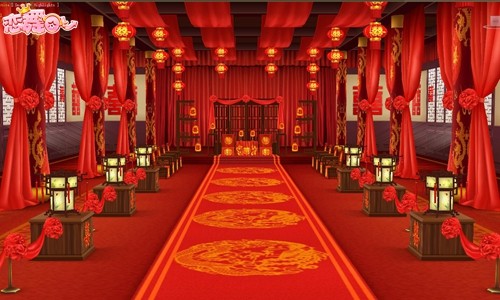 【古典中式婚礼场景】