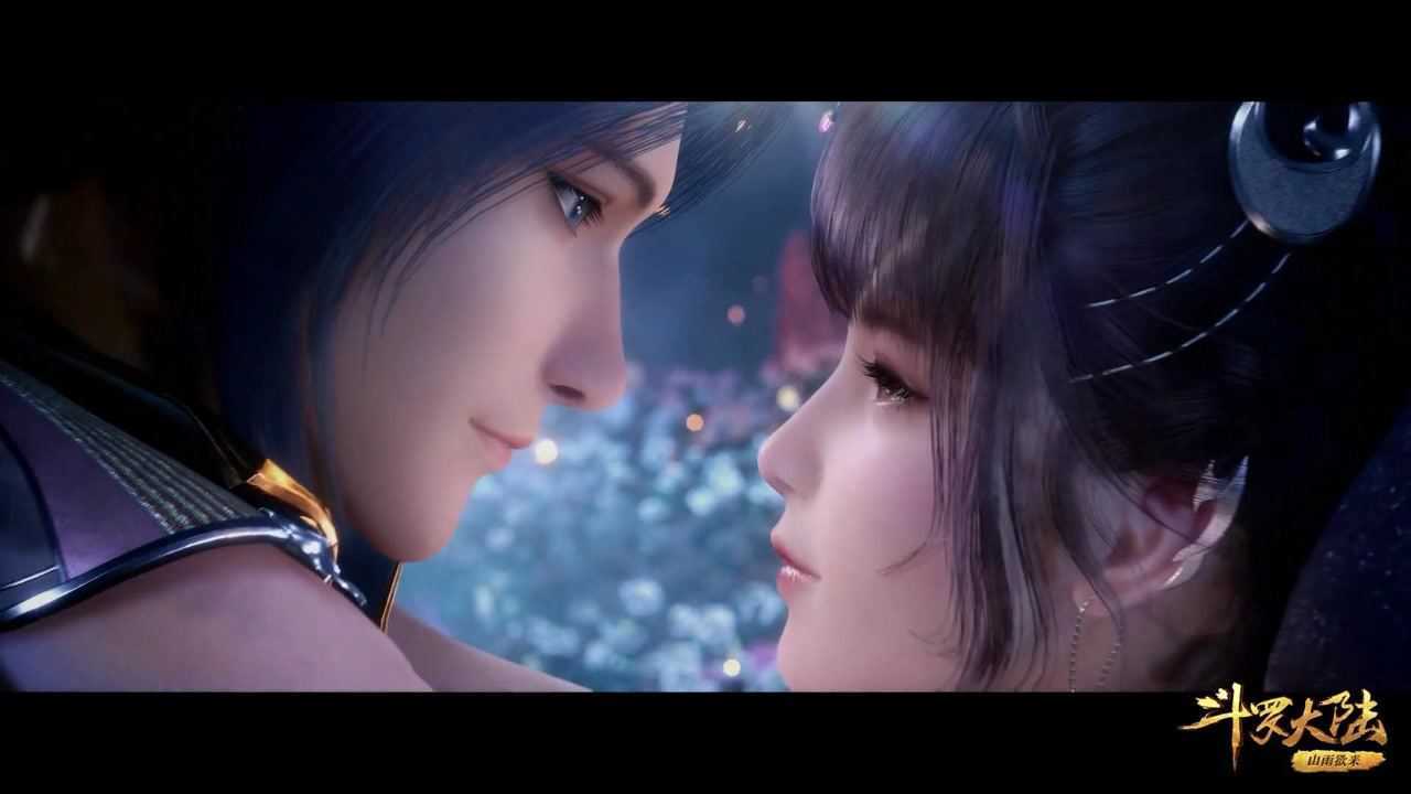 盘点斗罗中小舞和唐三亲吻的画面也太甜了吧虐到了