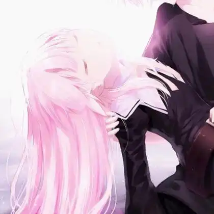 动漫情侣cp头像一人一半