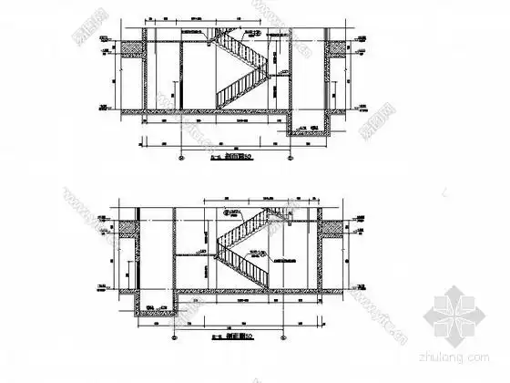 江苏单层剪力墙结构培训中心一类地下室建筑施工图