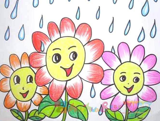 幼儿园房子简笔画幼儿园房子简笔画彩色中班幼儿园卡通可爱水果大全