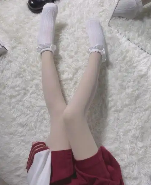 jk女孩入冬必备光腿神器@鹿鹿小姐姐服装jk穿搭美女自拍生活