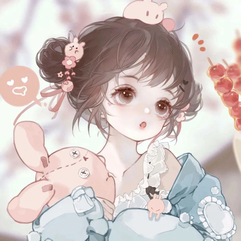 仙气宫廷少女唯美漂亮动漫女生头像(1)