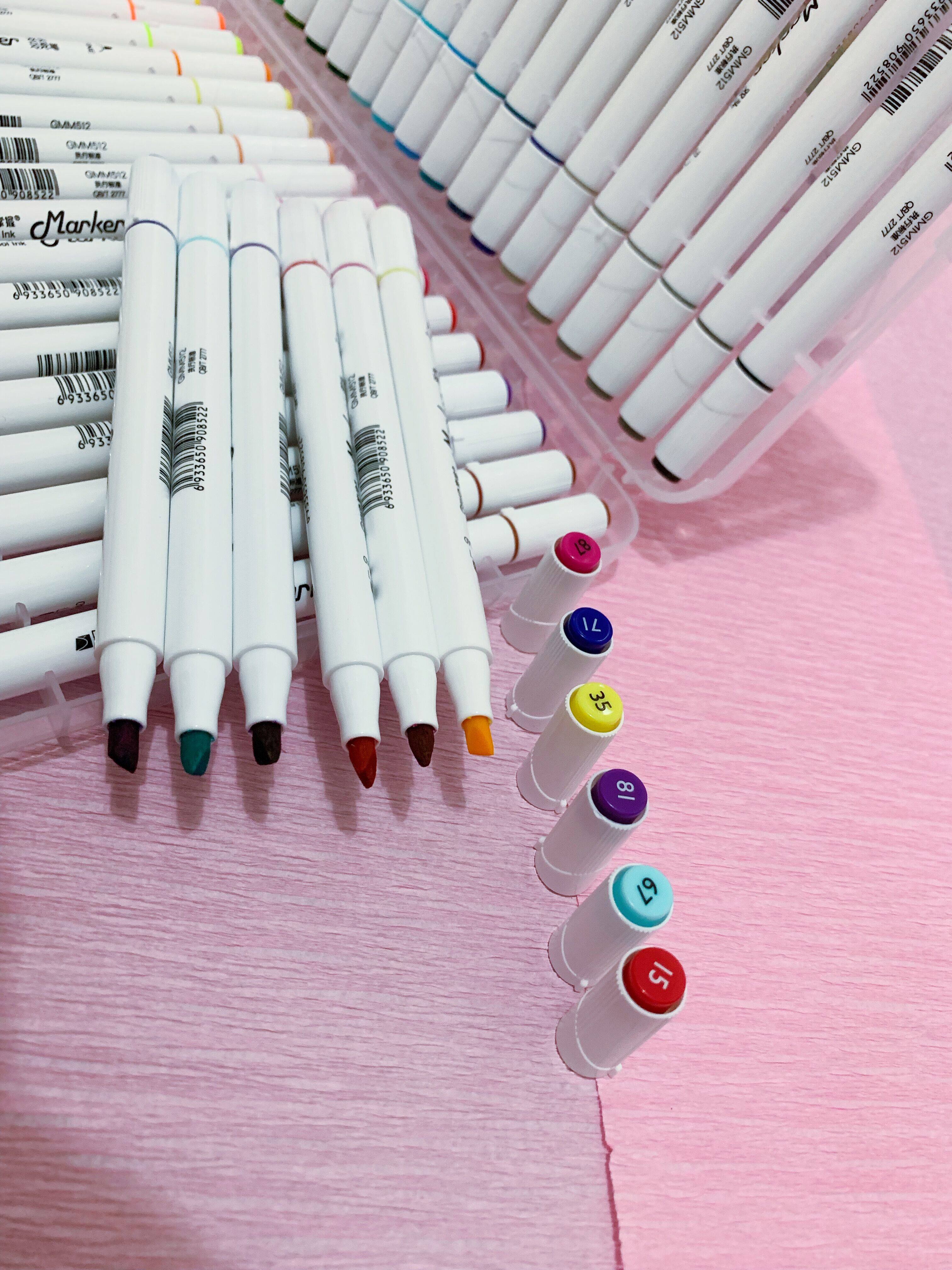 掌握马克48色套装初学者动漫专业绘画画笔学生马克笔