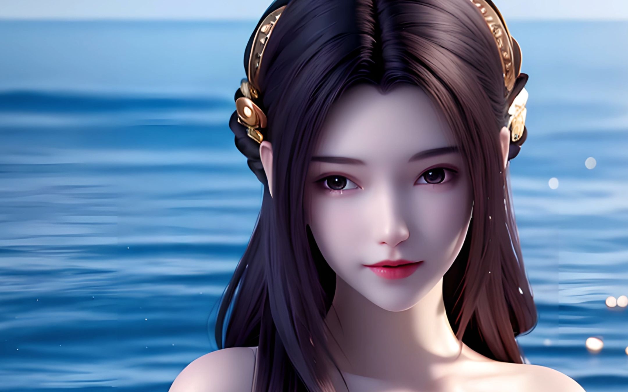 国漫女神4k高清壁纸:清新甜妹风,青春限量版秦怡宁闪亮登场