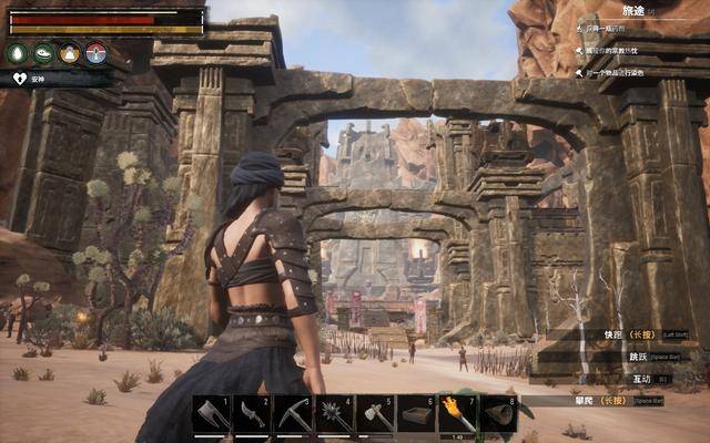 《conan exiles》是一款非常好玩的开放式沙盒类生存游戏