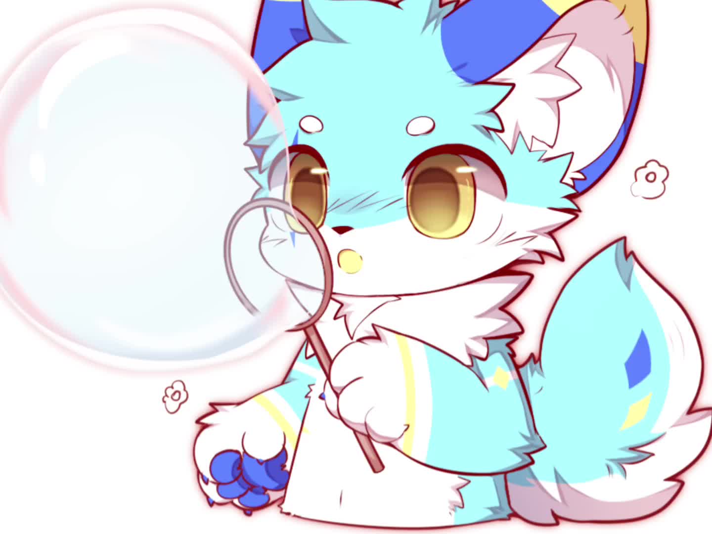 哈哈哈,可爱三小只 #自家兽设 #furr兽人 #同学的兽设