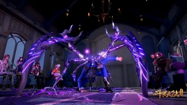 斗罗大陆唐三的八蛛魂骨才是真正的bug三次强化后变成了装甲