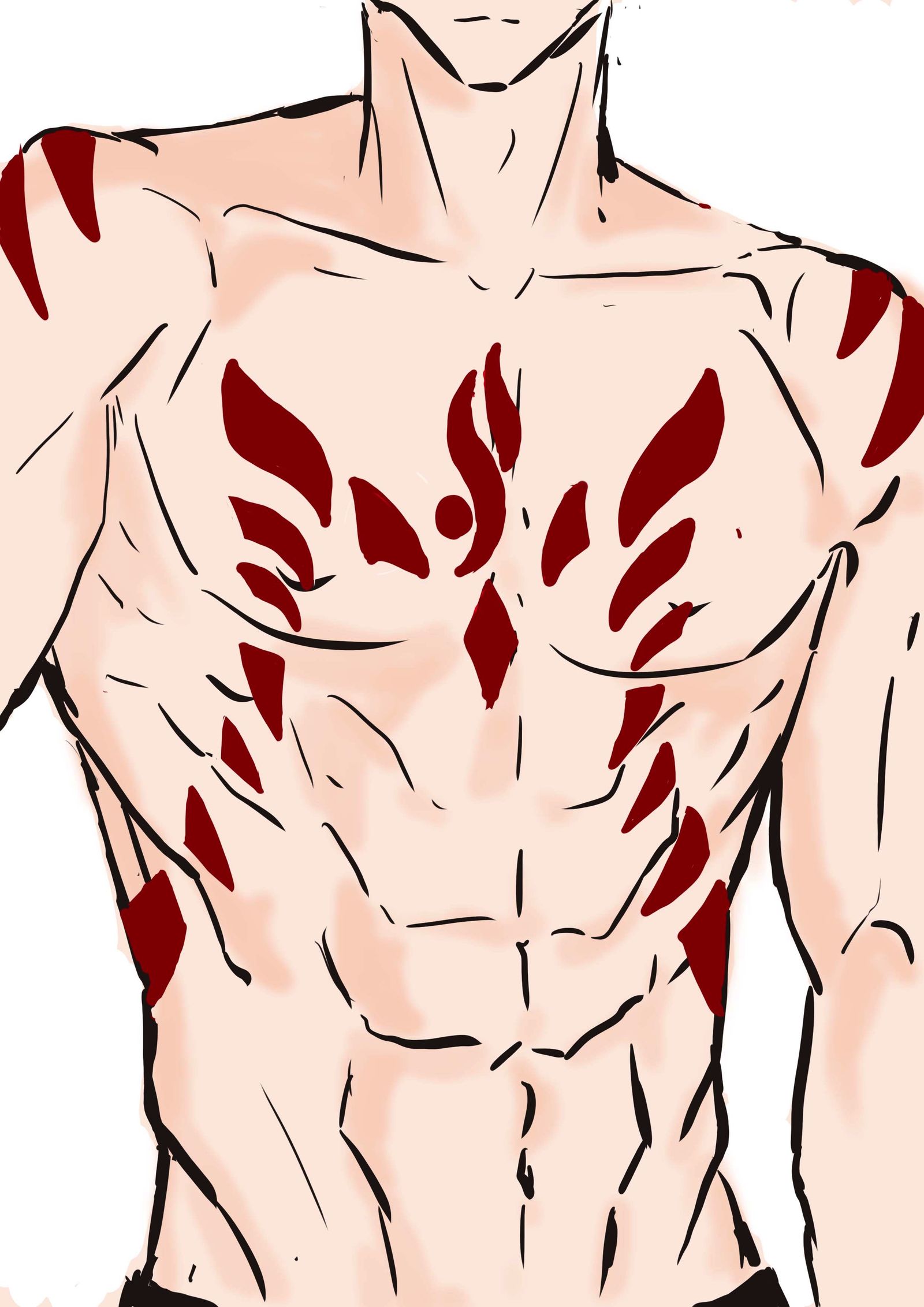 腹肌#oc#原创#竖图#2k热门标签动漫头像pixiv动漫壁纸头像女p站二次元