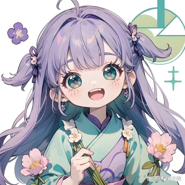 超可爱漫画女孩,临摹首选