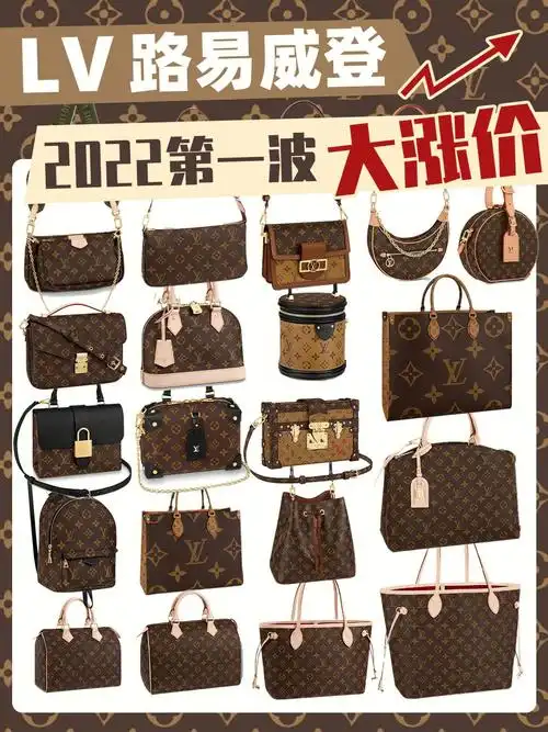 lv又涨价啦60热门25款包型价格信息盘点