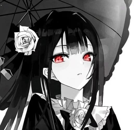 黑暗的动漫头像女生头像图片 动漫头像图片大全 -【爱个性】