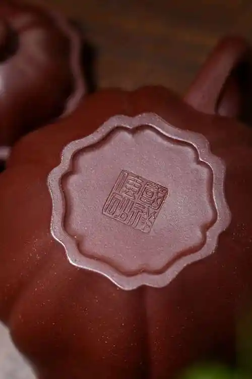 筋纹掇球王国祥江苏省工艺美术大师原矿底槽清390cc