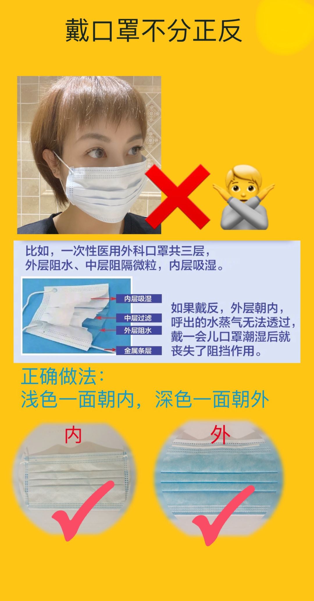 收下巴正确做法说你听佩戴口罩有学问降低口罩过滤能这样戴法不正确