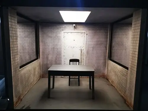 小丑审讯室场景制作完成