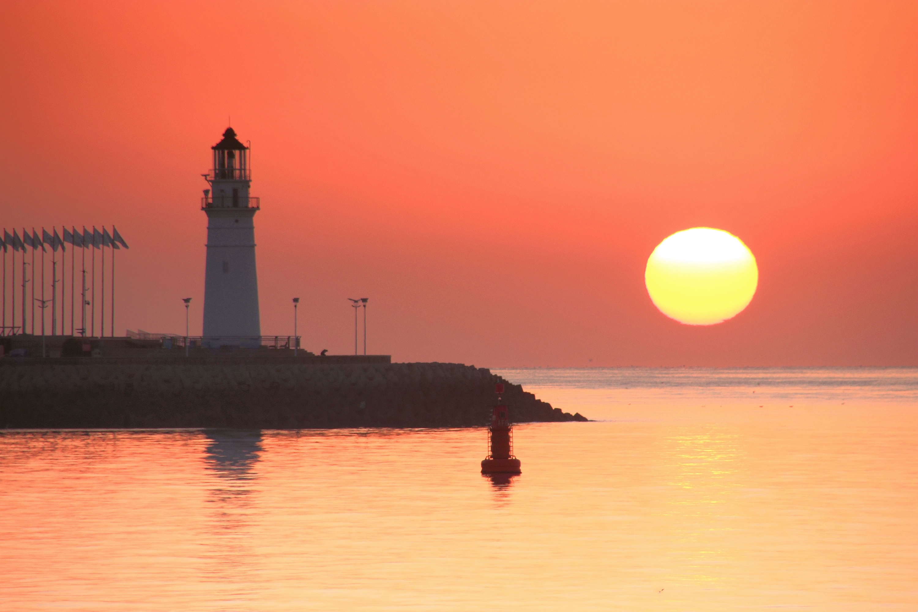 我的拍摄61情人坝海上日出不一样的拍摄不一样的视觉61江海摄影