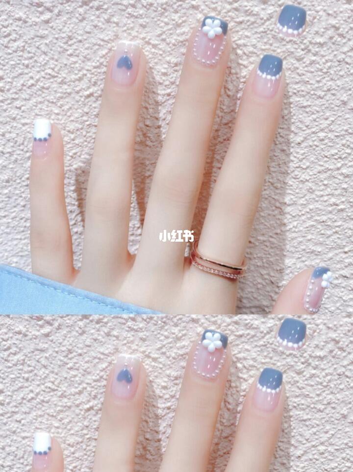 学生党少女风美甲系列