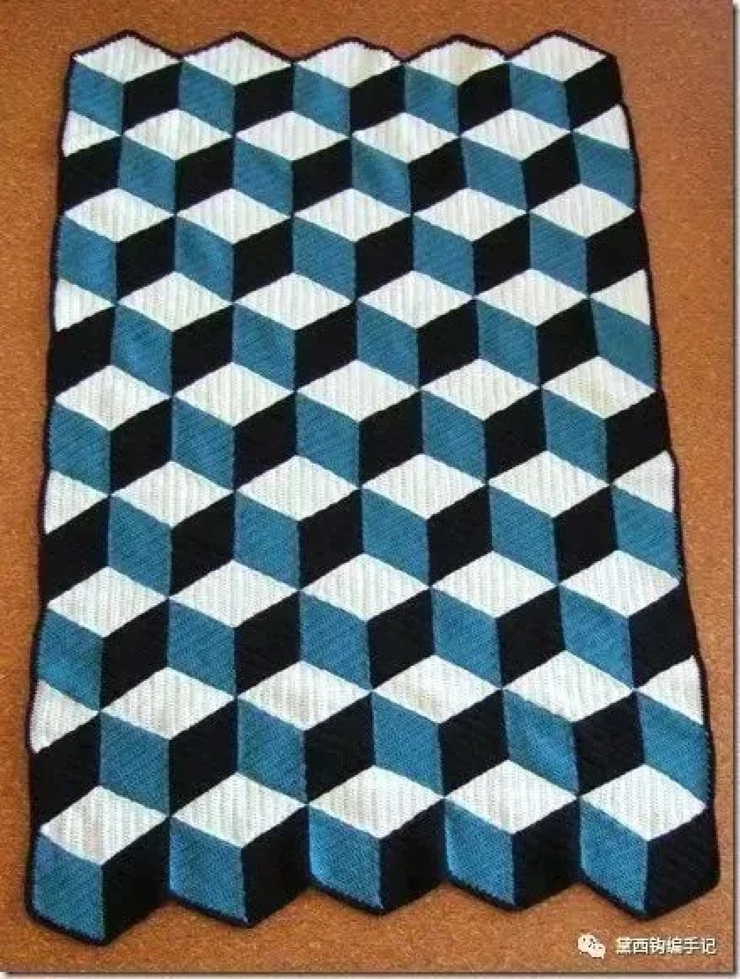 立体床盖,毯子图解分享