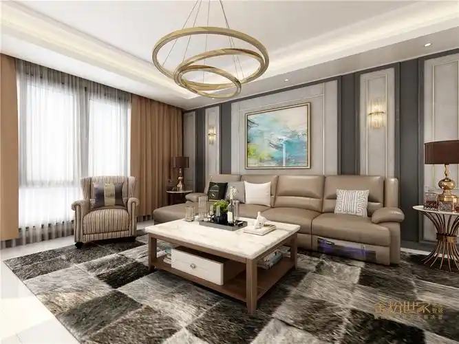 首页 装修案例 北京市丰区台轻奢后现代风格-165平效果图项目信息