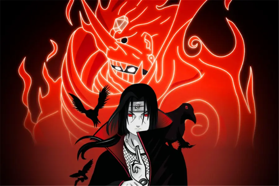 原创宇智波鼬须佐能乎的5种形态乌天狗非常帅气完全体只能幻想