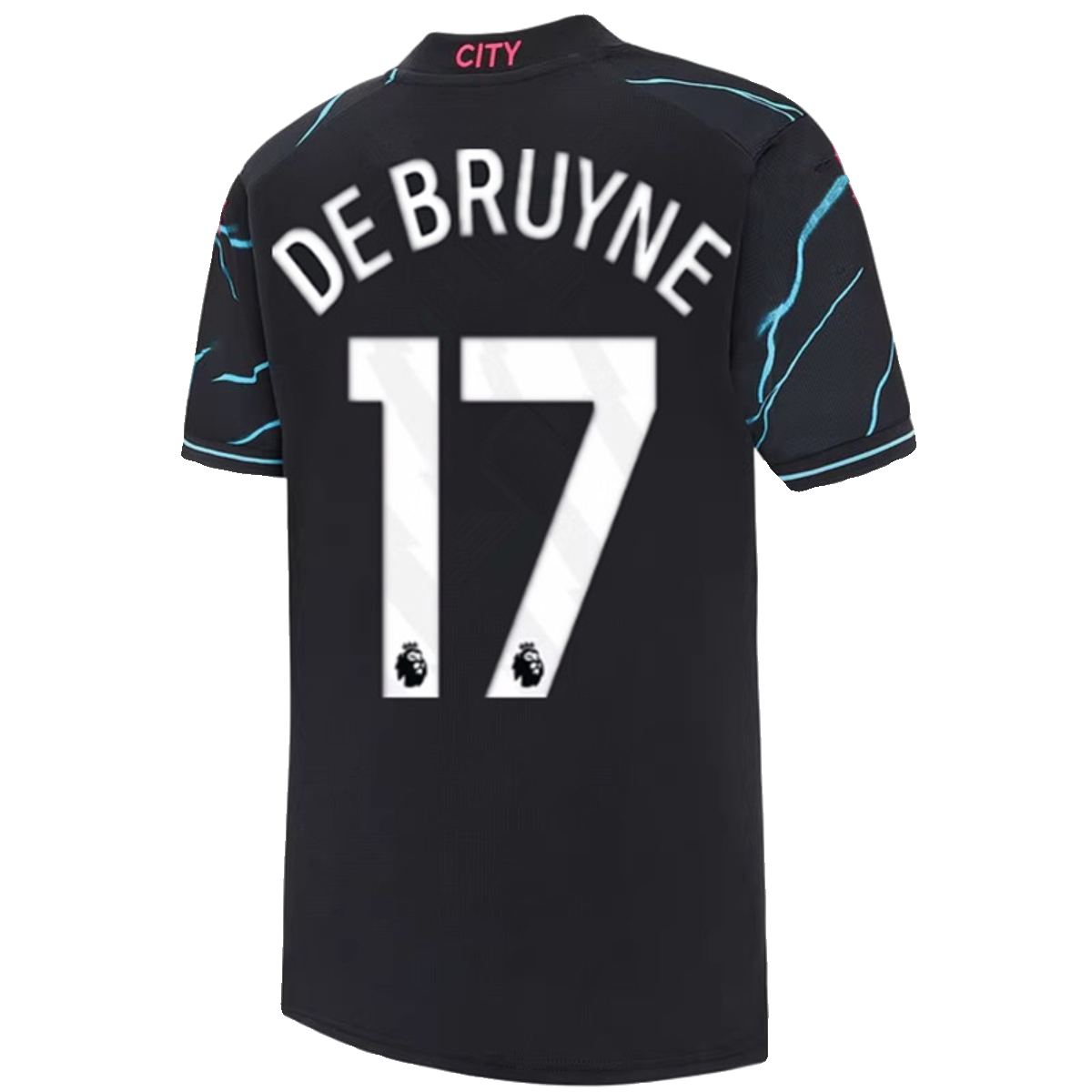 正品2324曼城第二客场9号哈兰德球衣17号德布劳内格拉利什足球服