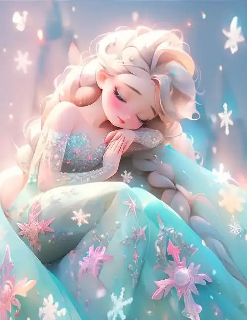 艾莎公主:冰雪奇缘中的魅力女神 ❄️