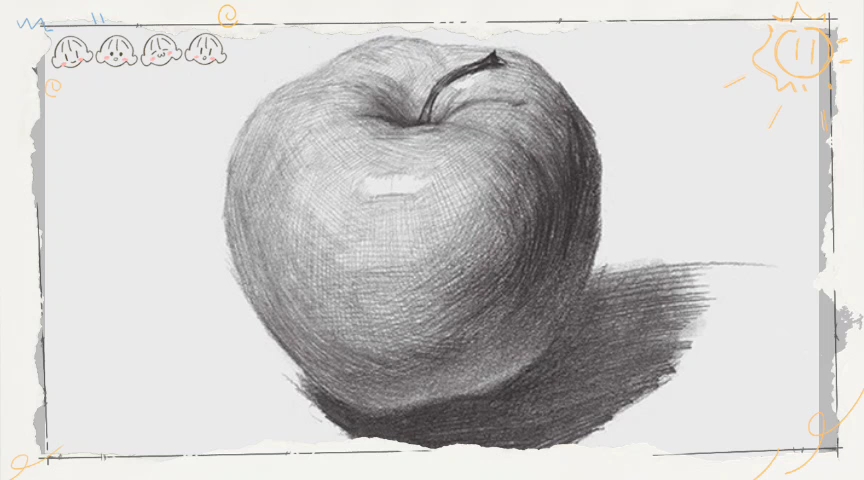 作为一个素描初学者,看看我画的咋样