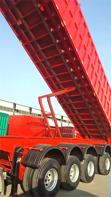 自卸百吨大货车