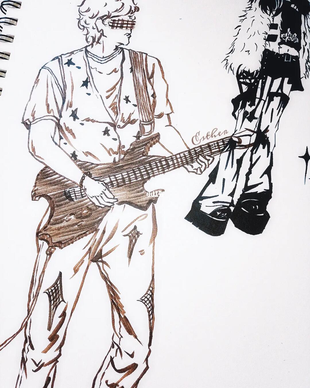 想成为摇滚乐队贝斯手92