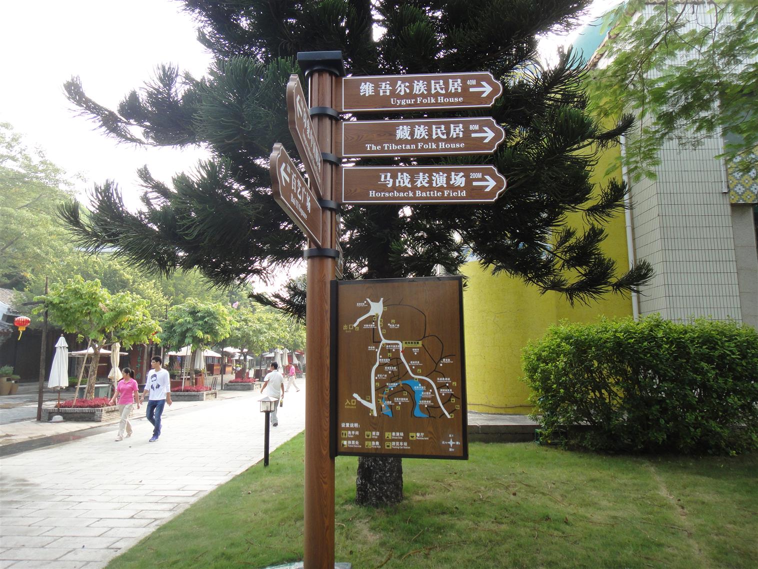 珠海景区道路指示牌制作