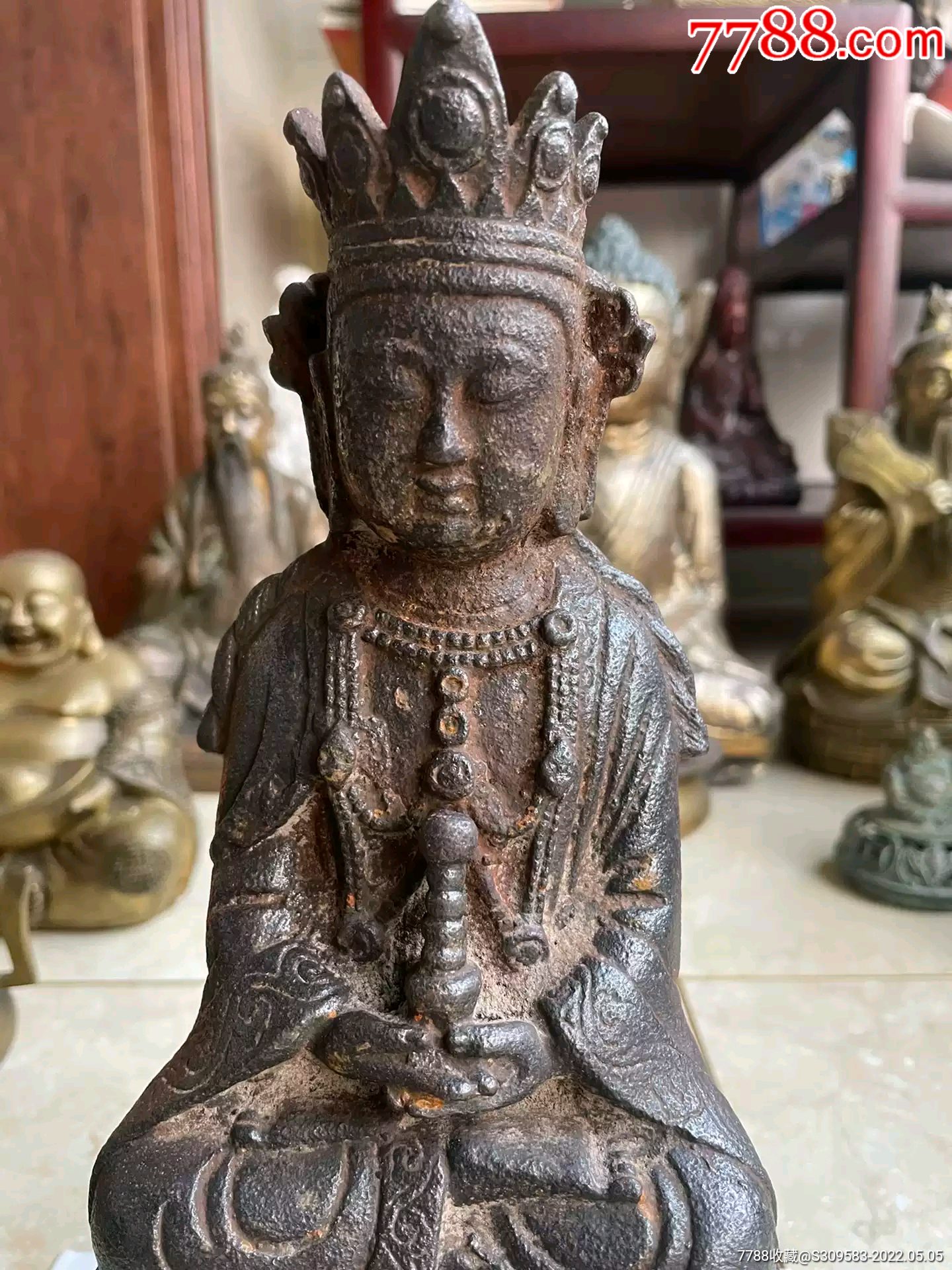 清代铁佛像_价格1880元_第1张_7788收藏__收藏热线