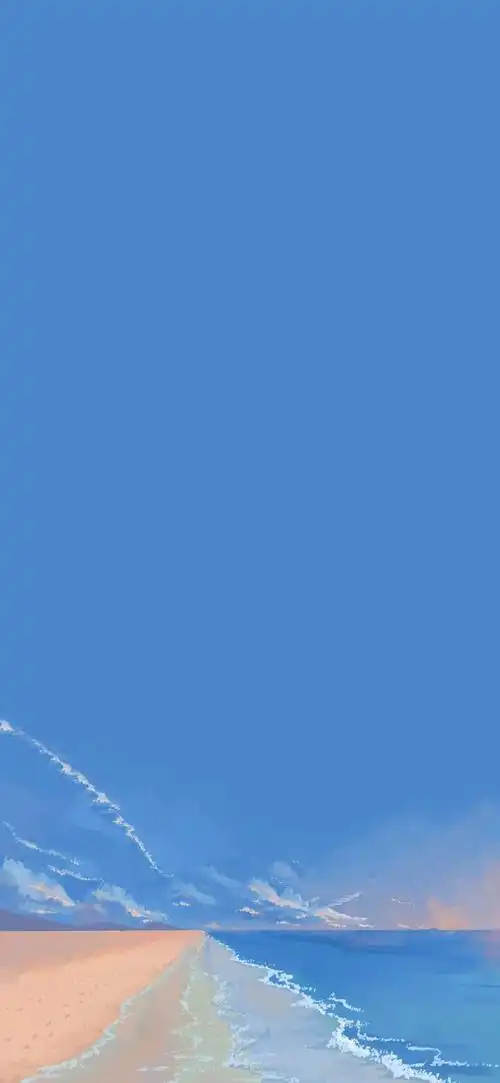 手机壁纸蓝色天空,天蓝色手机壁纸唯美高清-图片大观-奇异网