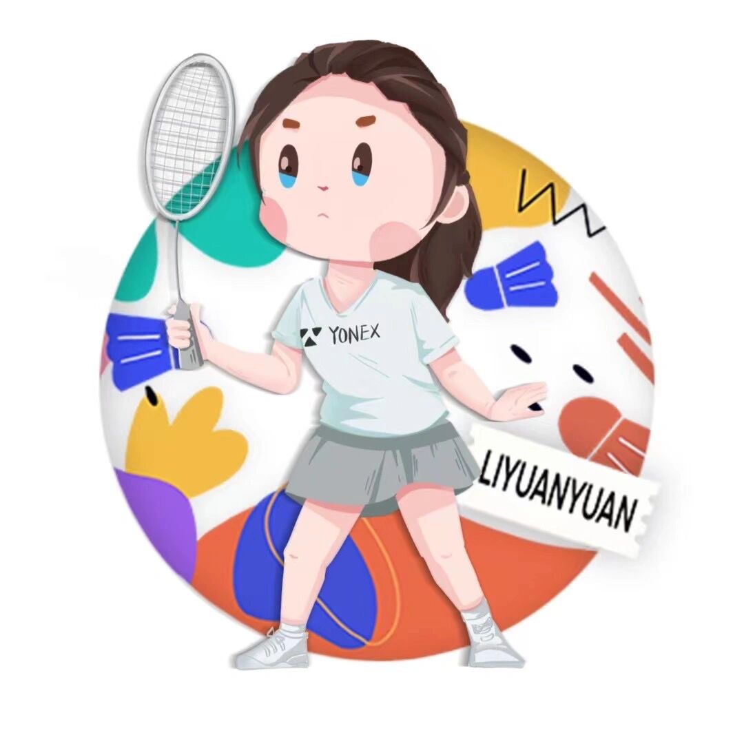 羽毛球卡通人物,帮我选选哪张可爱959615 图一和图二哪个好看