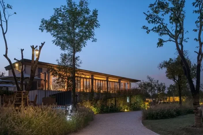 杭州西溪花间堂阳光庭院房1间1晚住宿套餐 双早 双人正餐一份