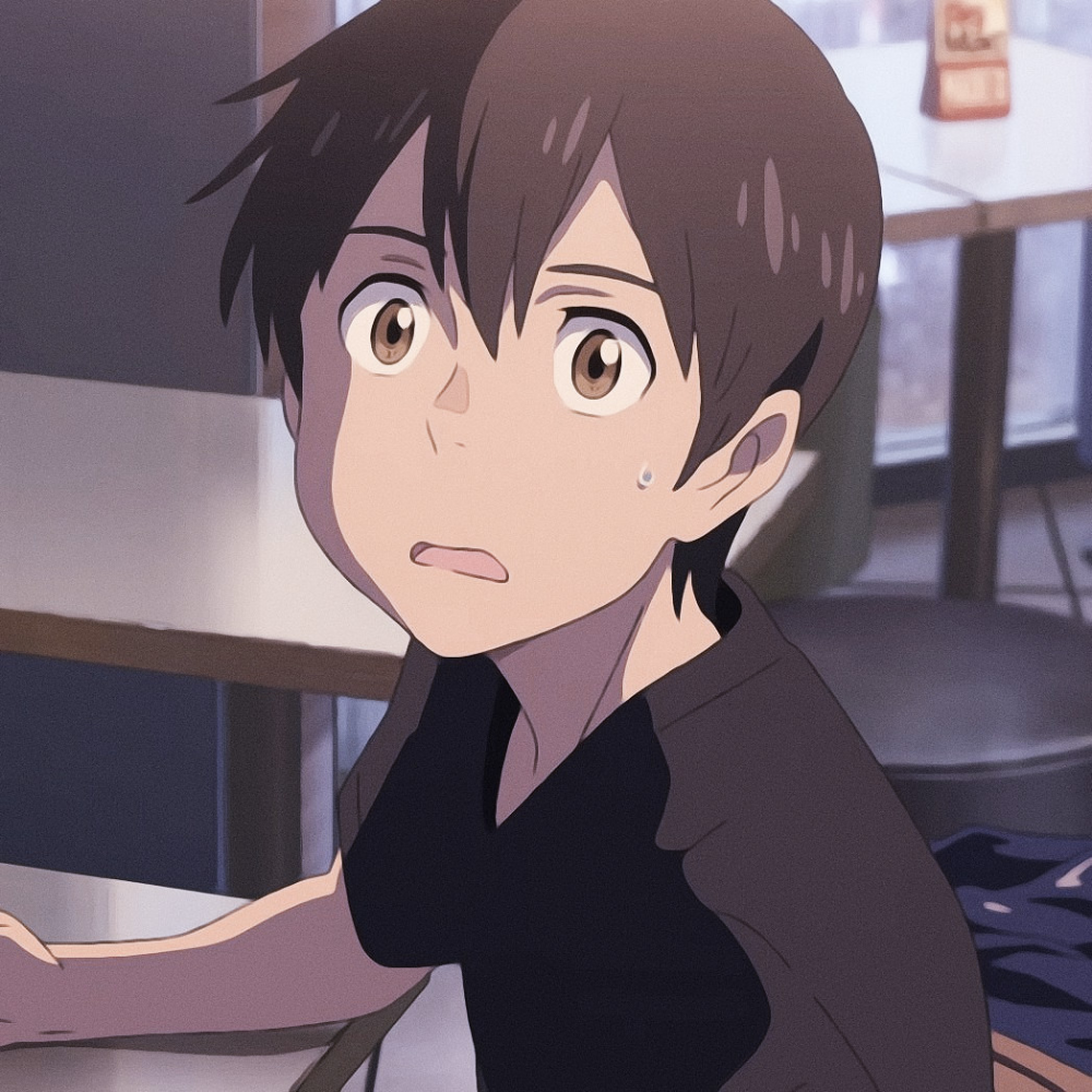 《天气之子》森岛帆高 #动漫头像##动漫男头# 08一只愚墨_st(自截自