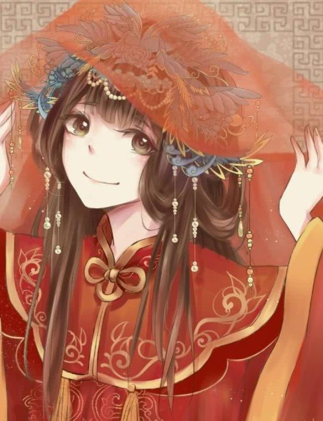 最美不过出嫁时为君十里铺红妆二次元古风嫁衣美人魅惑众生